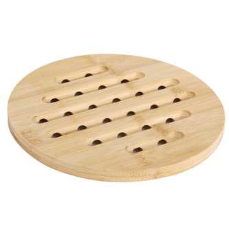 DOCHTMANN Podložka pod hrnec kulatá 19cm, bambus