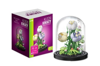 Klocki kwiaty tulipany klosz 139el 136948 Klocki kwiaty tulipany klosz 139el 136948