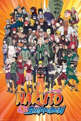 Plakát, Obraz - Naruto Shippuden - Characters, 61 × 91.5 cm