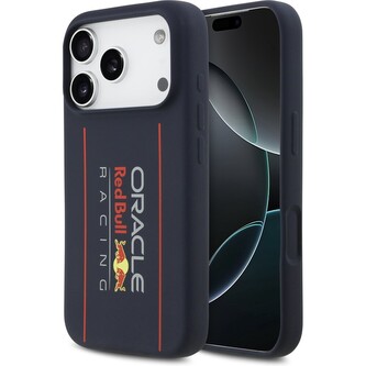 Oracle Red Bull Silicone Vertical Logo MagSafe kryt iPhone 17 Pro Max modrý Oracle Red Bull Silicone Vertical Logo MagSafe kryt iPhone 17 Pro Max modrý