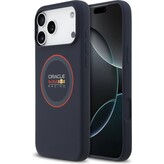 Oracle Red Bull Silicone Red Ring MagSafe kryt iPhone 17 Pro Max modrý