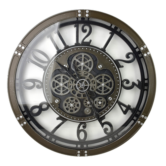 RAMSEY Zegar 60x60x6cm ruchomy cichy mechanizm