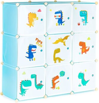 MODERN HOME Dětská modulární skříňka Dinosauři