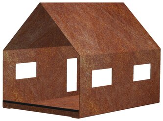 Casa Ptačí krmítko 30 x 21 x 23 cm, corten CORGARDEN 1040