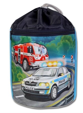 EMIPO Kulatý vak na záda 34x23cm SOS