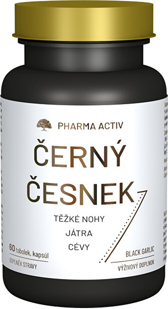 Pharma Activ Černý česnek 60 tobolek