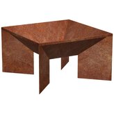 Fokus Zahradní ohniště 50 x 50 x 30 cm, corten CORGARDEN 1016