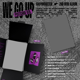 Babymonster:  We Go Up / Postcard Version