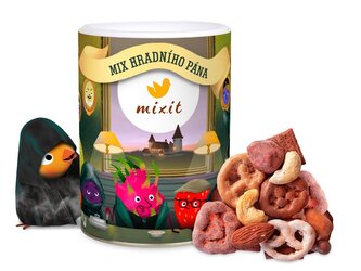 mix hradního pána Mixit čokoláda, ovoce a oříšky 300g