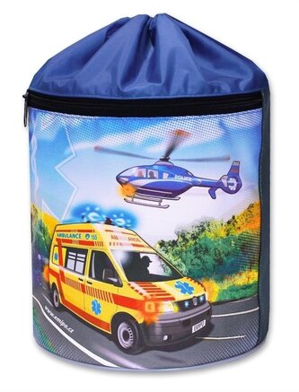 EMIPO Kulatý vak na záda 34x23cm Záchranáři