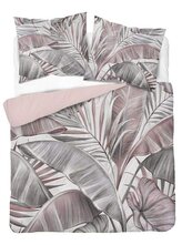 DETEXPOL Francouzské povlečení 3D Listy tropic micro Polyester - mikrovlákno, 220/200, 2x70/80 cm