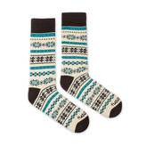 Ponožky Froté Nordic béžovo hnědé Béžové L (43-46)