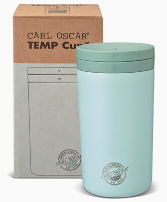 Carl Oscar - Twist n´sip TEMPCup™- termohrnek - zelený