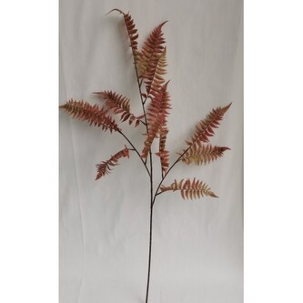 Kapradí větev červená 100 cm  N014 AUT/červená