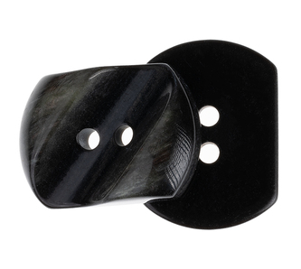 Knoflík - sada 3 ks - Černá - průměr 30 mm Knoflík - sada 3 ks - Černá - průměr 30 mm