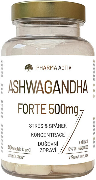 Pharma Activ Ashwagandha Forte 500 mg 90 tobolek
