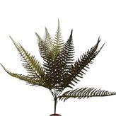 Kapradí hnědozelené 55*83 cm  N017/hn-zel.