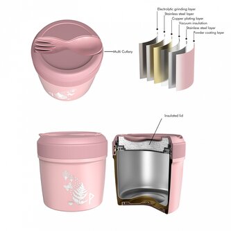 Carl Oscar - Spirit TEMP Termo dóza na jídlo 0,5l - láska