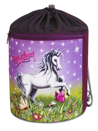 EMIPO Kulatý vak na záda 34x23cm Mystery