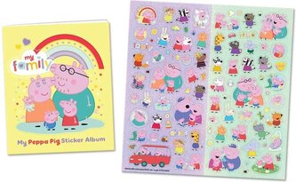 HASBRO Samolepkové album Prasátko Peppa