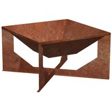 Vento Zahradní ohniště 50 x 50 x 30 cm, corten CORGARDEN 1014