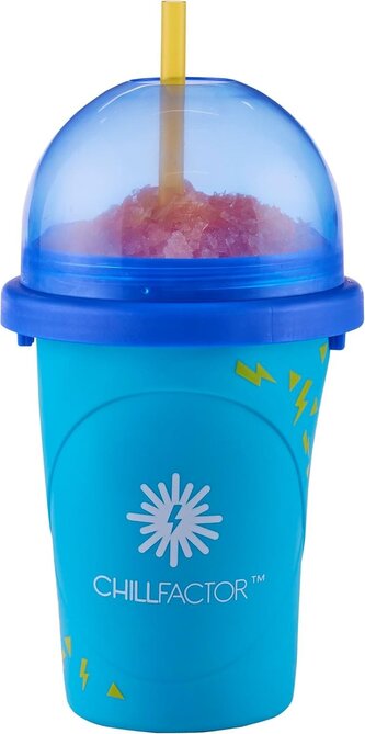 CHILLFACTOR Slushy Maker modrý - Výroba ledové tříště