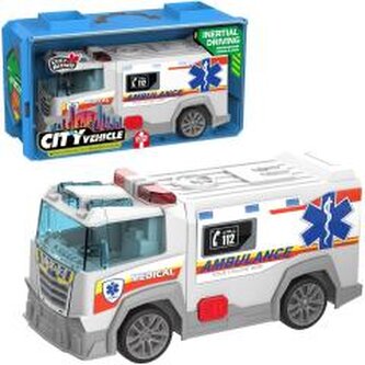 Ambulans ze światłem i dźwiękiem Ambulans ze światłem i dźwiękiem