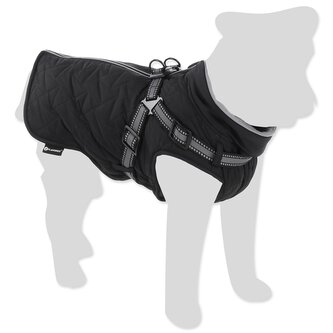 Kabátek Flamingo Duker zimní černý 30cm
