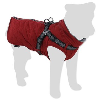 Kabátek Flamingo Duker zimní červený 30cm