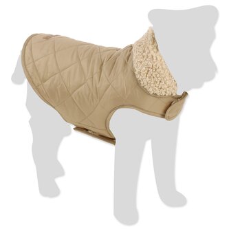 Kabátek Flamingo Bonnie béžový 35cm