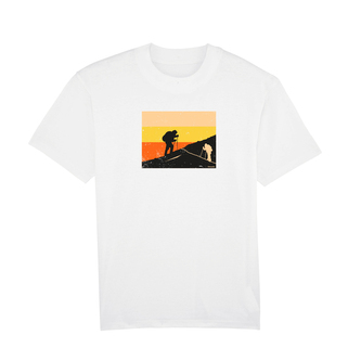 Tričko Na túře bílé Bílé XS