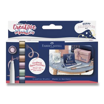 Popisovače Faber-Castell Creative Celebration - 6 ks