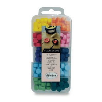 Pečetní vosk granulovaný Aladine - zářivé barvy Pečetní vosk granulovaný Aladine - zářivé barvy