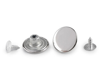 Riflový knoflík Jeans velikost 26" - 600 ks - 1 nikl