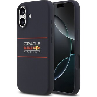 Oracle Red Bull Racing Silicone Horizontal Logo MagSafe kryt iPhone 17 modrý Oracle Red Bull Racing Silicone Horizontal Logo MagSafe kryt iPhone 17 modrý