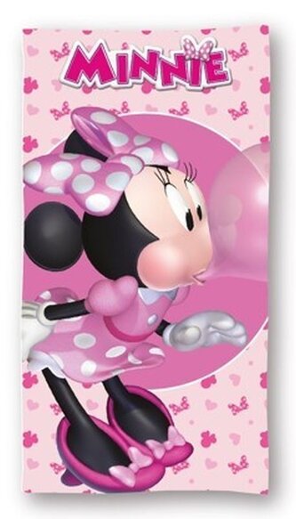 FARO Osuška Minnie mašličky  Bavlna - Froté, 70/140 cm