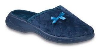 019D115 36 - OLIVIA ZŠ - tm.modrá, samet, mašlička 019D115_36