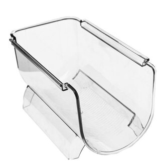 Plastový stojan na lahev  vína - 20,5 x 11 cm, 0/18