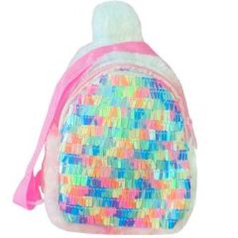 Torebka pluszowa cekiny Torebka pluszowa cekiny