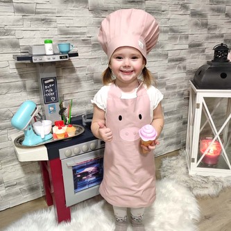 Detský kuchársky set SOFTELLO - Prasiatko