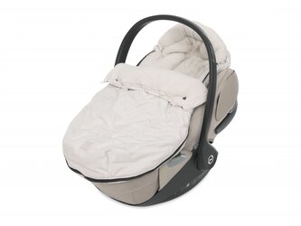 Fusak do autosedačky Embossed Sand Fusak do autosedačky Embossed Sand