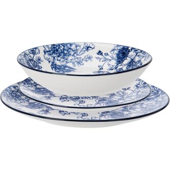 SIAKI Jídelní sada porcelánová 18 ks KO-Q04000110