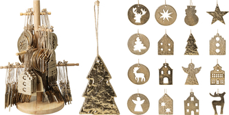 DEKORACYJNA ZAWIESZKA 8CM