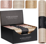 TKANINA DEKORACYJNA 20X3CM 3 RODZAJE COL