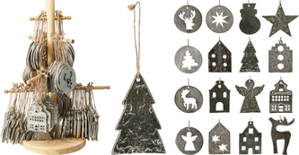 DEKORACYJNA ZAWIESZKA 8CM DEKORACYJNA ZAWIESZKA 8CM