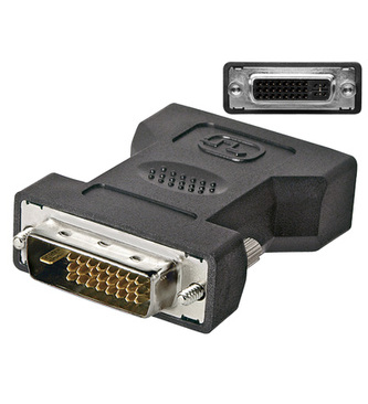 PremiumCord Adapter DVI-D (24+1) male  DVI-I (24+5) female