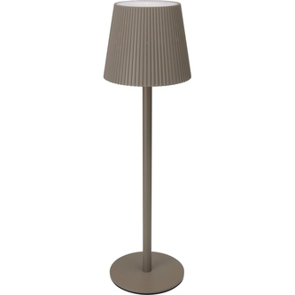 HOMESTYLING Stolní LED lampa 36 cm taupe šedá KO-ANC000730