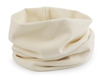 Bavlněná čepice / nákrčník unisex - 1 ks - 46 krémová světlá nákrčník