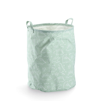 ZELLER Koš na špinavé prádlo kulatý, motiv Dino, plátěný 38x48cm