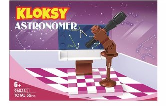 Klocki Kloksy Zostań astronomem 55 elementów